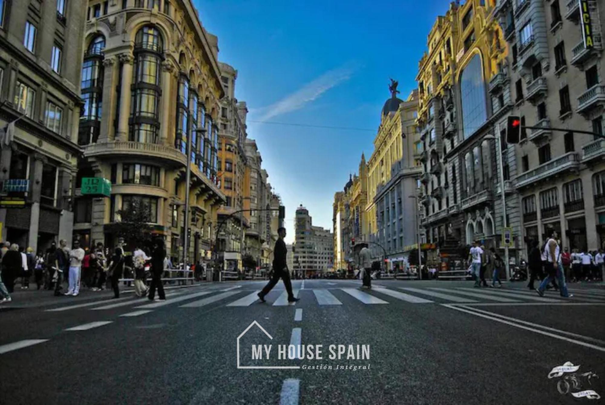 Myhousespain - Modern Penthouse Close To Gran Via - Big Terrace Madrid Luaran gambar